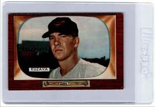 1955 Bowman Bob Kuzava Baltimore Orioles #215
