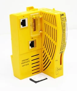 Pilz PSSu H F PN 312043 Profinet Profisafe Kopfmodul + 779212 32KB Card -used- - Picture 1 of 8