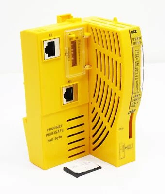 Pilz PSSu H F PN 312043 Profinet Profisafe Kopfmodul + 779212 32KB Card -used- - Image 1 of 4