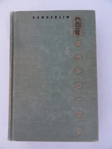 Sanderlin College Reading 1953 Hardcover Sammlung Prosa Theaterstücke Poesie Heide - Bild 1 von 12