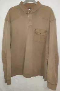 Vintage Sperry Top Sider Pullover Marine Supply size Brown XL - Picture 1 of 8