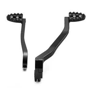 For Harley Brake Lever Shift Arm Pegs Pedals Dyna Super Glide FXDF FXDB 1991-17 - Picture 1 of 3