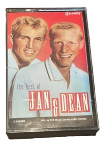 Jan & Dean: The Best of Jan & Dean Cassette Tape Vintage 1987 - Picture 1 of 2