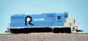 USA Trains G Scale 22217 ROCK ISLAND GP38-2 BLUE/WHITE - Picture 1 of 1