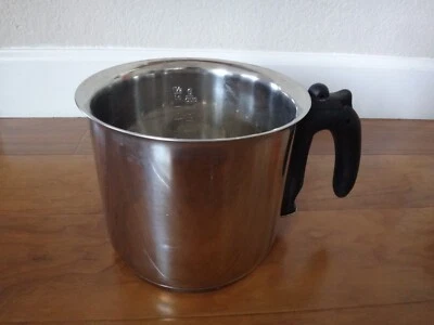 Caldeira dupla BonJour All-In-One nova em folha 1,5 quartos aço inoxidável  - Imagem 1 de 4