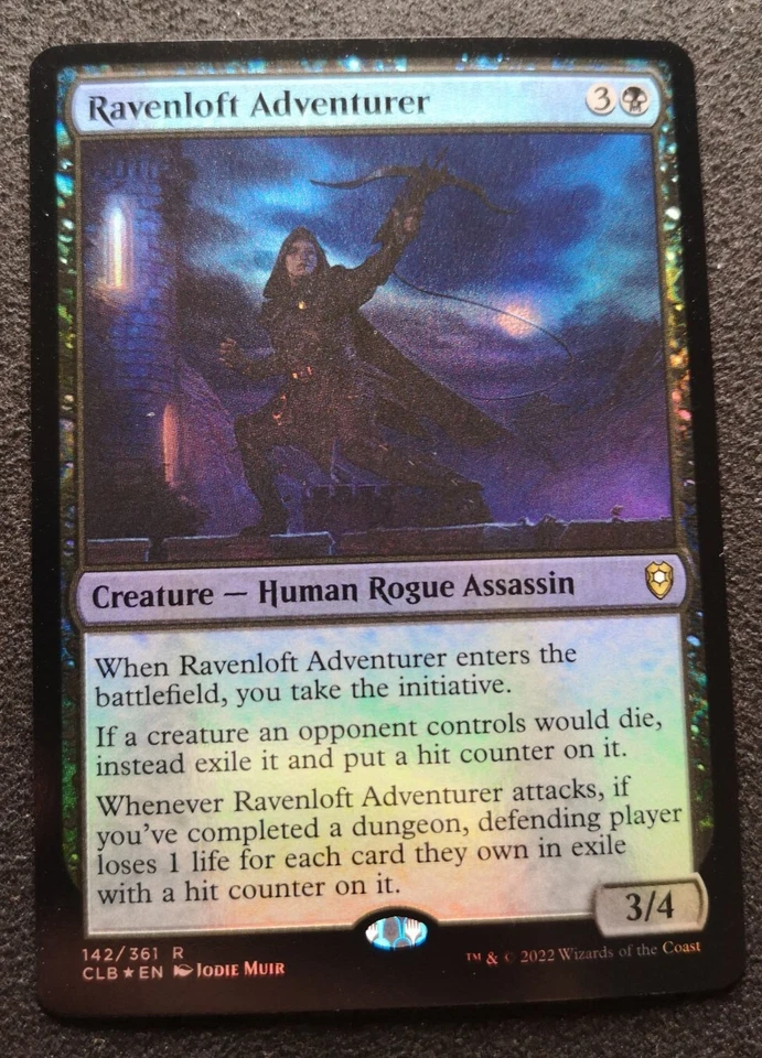 Ravenloft Adventurer - Foil - CLB - MTG - NM - EN - 142 - Image 1 of 1