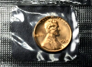 Lincoln Cent Penny 1965 SMS - Imagen 1 de 2