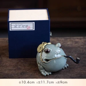 Fortune Ceramic porcelian entrance wine cabinet decoration desktop desk tea pet - Picture 1 of 65