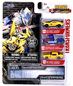 Juego de 3 piezas de fundición a presión de Nano Hollywood Rides Transformers The Last Knight - Imagen 1 de 8