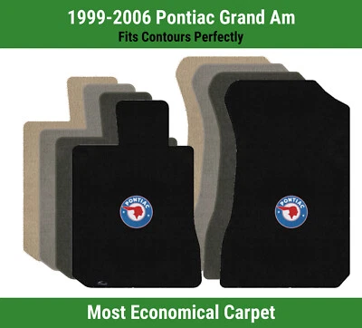 Alfombrillas delanteras Lloyd Velourtex para Pontiac Grand Am '99-06 con Pontiac Chief Foto 1 de 4
