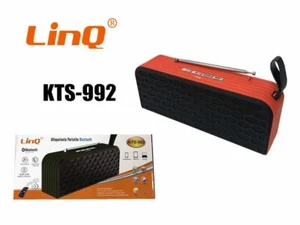 Cassa Speaker Altoparlante Bluetooth Vivavoce Radio Fm Microsd Usb Linq Kts-992 - Afbeelding 1 van 1