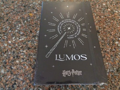 Moleskine Harry Potter Lumos Notebook Hard Cover, Ruled, Large Glow in Dark New - Image 1 of 4