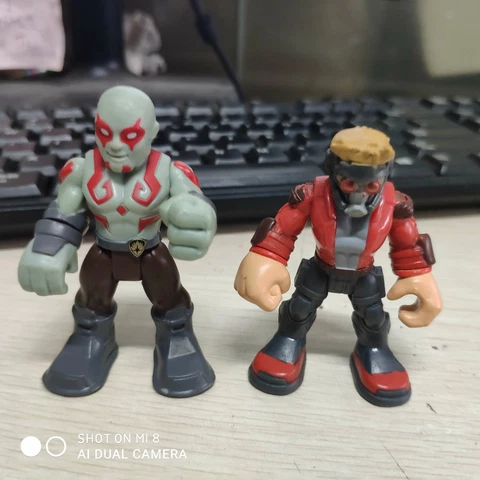 Playskool Heroes Marvel Super Hero Adventures STAR-LORD & DRAX Action Figures Cover