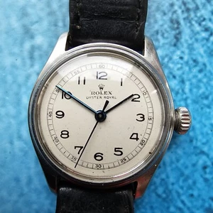 Vintage Rolex Oyster Royal Hand-Winding Men's Wristwatch Ref 6044 - Picture 1 of 9
