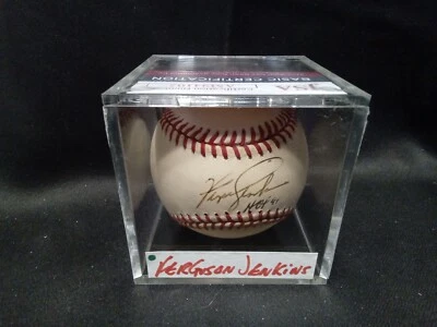 Ferguson Jenkins Signed Baseball HOF 1991 MLB Autograph JSA- # - Image 1 of 3