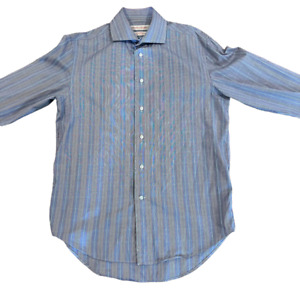 Rhodes & Beckett Men's Egyptian Cotton Long Sleeve Cuff Link Shirt Size 40/153/4