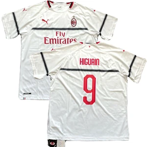 2018/19 AC Milan Away Jersey #9 Higuain 2XL Puma Rossoneri Soccer NEW - Picture 1 of 12