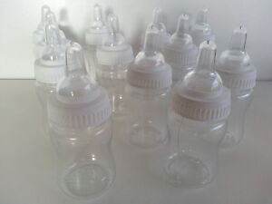 24 Fillable Bottles Baby Shower Favors Prizes Party Game Girl or Boy Decorations