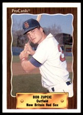 1990 ProCards Bob Zupcic New Britain Red Sox #880