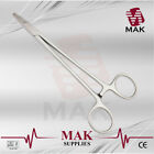 MAK Needle Holder Mayo Hegar 18cm Cross Serrated Jaws Featuring Central Groove