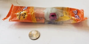 Vintage Glow In The Dark PEZ Ghost Mummy rosa caldo viso corpo mis mai aperto + piedi - Foto 1 di 11