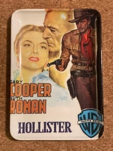 Vintage Mebel Kunststoff Tablett Gary Cooper und Ruth Roman in Hollister 4” x 6” Italien - Bild 1 von 4