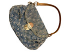 Louis Vuitton Monogram Denim Blue Mini Pleaty Shoulder Bag M95050 CA0036 AUTH