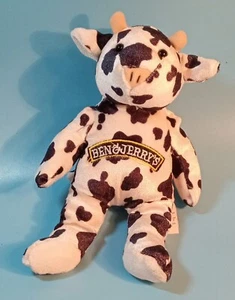 Ben & Jerry's Ice Cream Cow Beanbag Plush. 8" Tall. Mary Meyer - Picture 1 of 9