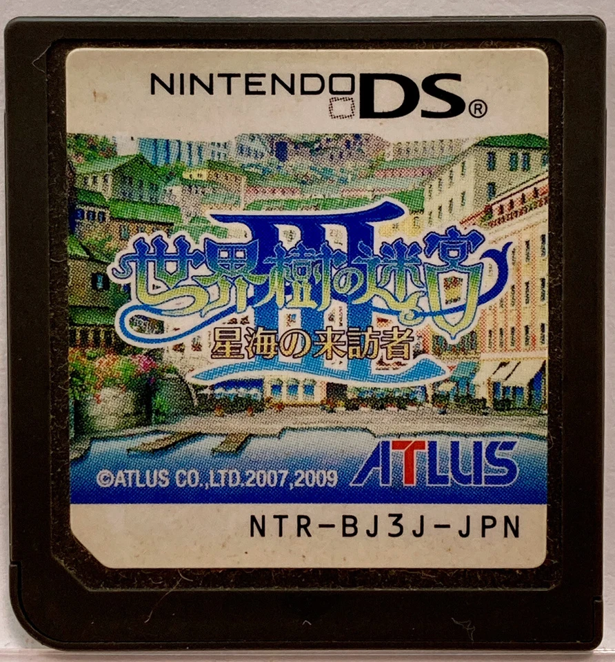 Nintendo DS Etrian Odyssey 3 Heroes of Lagaard Japanese ATLUS Sekaijyu no Meikyu - Image 1 of 1