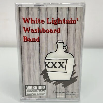 White Lightnin Washboard Band Cassette Tape 1999 Ragtime Country Jazz NEW SEALED - Image 1 of 4