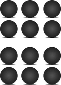 12 Pcs Laptop Rubber Feet 0.575 inch Non-Slip Replacement Bottom Case Feet - Picture 1 of 4