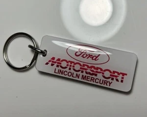 Ford Motorsport Lincoln Mercury Key Chain Made in USA - Picture 1 of 2