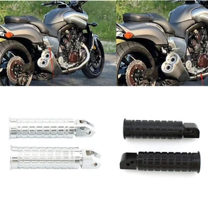 Schwarz Hintere Fußstütze Fußrasten Pegs Für Yamaha FZR1000 89-96 90 91 92 - Picture 1 of 5