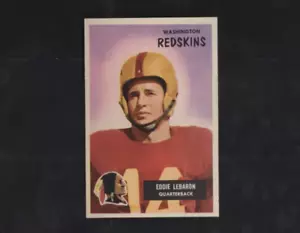 Bowman Football 1955 nº 26 Edward W Lebaron NMMT+ - Imagen 1 de 2