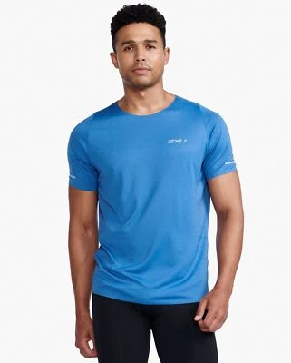 Nueva camiseta 2XU Light Speed Tech para hombre - grande SRL/BRF (MR6503a) Foto 1 de 4
