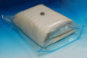 16 Combo x8 LARGE Space Saver Vacuum Seal Storage Bag + x8 Organizer Travel Bags - Picture 1 of 9