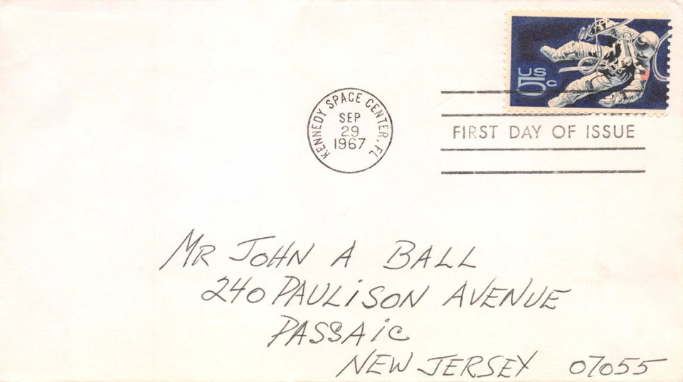 GEMINI 4 5c SPACEWALKING ASTRONAUT FIRST DAY OF ISSUE COVER SC#1331 - Image 1 of 1