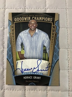 Horace Grant 2015 Upper Deck Goodwin Champions Autograph #A-HG Auto Card - Image 1 of 2