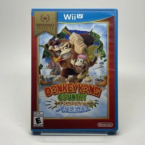 Donkey Kong Country: Tropical Freeze (Wii U, 2014) sin manual probado funcionando - Imagen 1 de 7