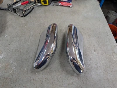 1960 Pontiac Rear Bumper Guards Bonneville Catalina Ventura  Star Chief Chrome - Image 1 of 4