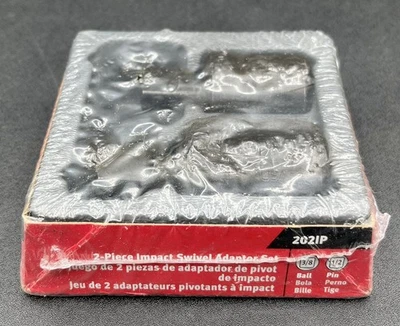 SNAP ON 202IP 2PC IMPACT SWIVEL ADAPTOR SET (3/8" & 1/2") (MVP033928) - Image 1 of 3