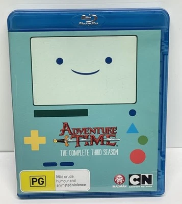 ADVENTURE TIME: THE COMPLETE THIRD SEASON BLU-RAY DVD Animated Cartoon Network - Bild 1 von 4