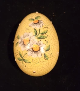 Vintage Veneto Flair Easter Egg 1977 - Handmade In Italy - Numbered - Picture 1 of 9
