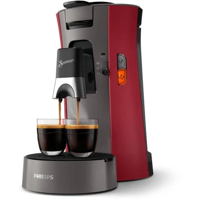 Philips Senseo® Select Kaffee Pad Maschine, Rot (CSA230/90) - Bild 1 von 4