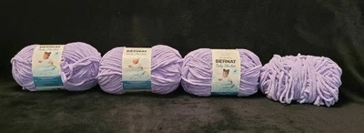 Yarnspirations Bernat Baby Blanket Yarn 300 G 10.5 oz 100% Polyester Lot of 4 - Image 1 of 4