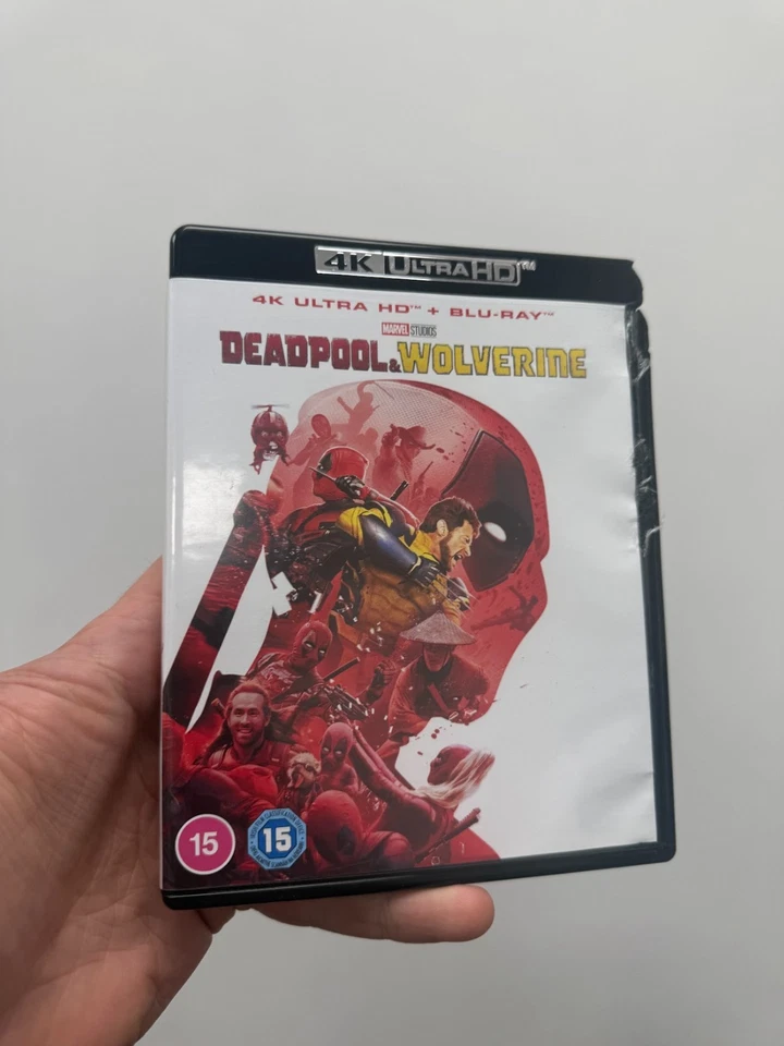 Deadpool & Wolverine (4K UHD / Blu-Ray) Marvel - Damaged Case See Pics - Image 1 of 4