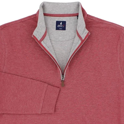 Pullover Johnnie-O para hombre Sully cuarto cremallera resistente a las arrugas ajuste regular Foto 1 de 4