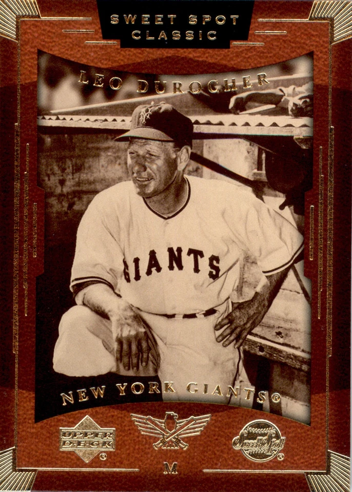 Leo Durocher - 2004 Upper Deck Sweet Spot Classic - #50 - Baseball - Image 1 of 2