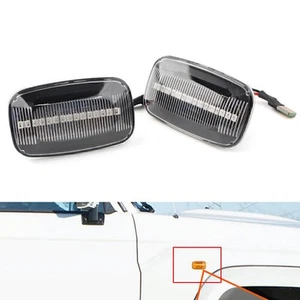 Luz de señalización lateral secuencial LED dinámica Fit Toyota Land Cruiser Previa Camry - Imagen 1 de 8