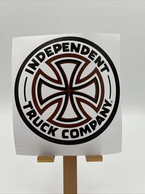 INDEPENDENT TRUCKS Independent Truck Company Logo Die Cut Laminated Vinyl Sticker/Decal 4” x 4”
